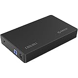 ORICO Toolfree USB 3.0 to SATA External Hard Disk Drive Enclosure Case for 3.5" SATA HDD and SSD[Support UASP and 8TB Drives]