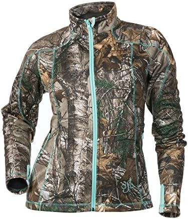 DSG Outerwear Camo Performance Fleece, Realtree Xtra Aqua, Medium