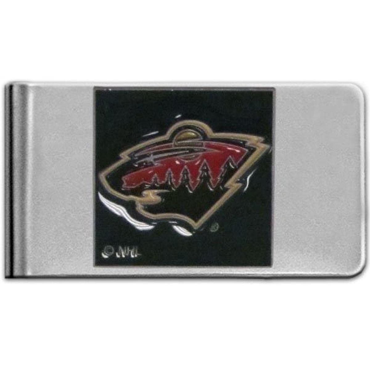 Siskiyou NHL Sports Mens Minnesota Wild Steel Money Clip One Size Team Color