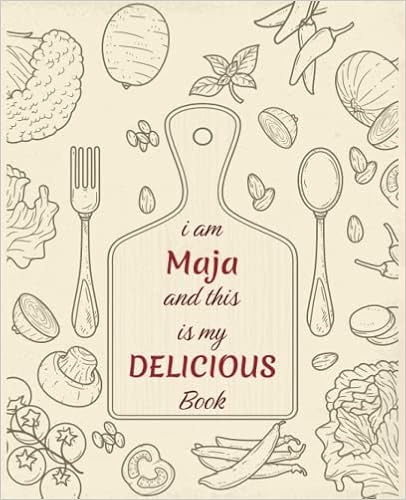 Maja Blank Recipe Book Personalized Blank Recipe Book To Write In Your Own Recipes Food For Women Girls Publishing Cooklife Books Maja Blank Recipe Book Personalized Blank Recipe Book To Write In Your Own Recipes Food For Women Girls Publishing Cooklife Books