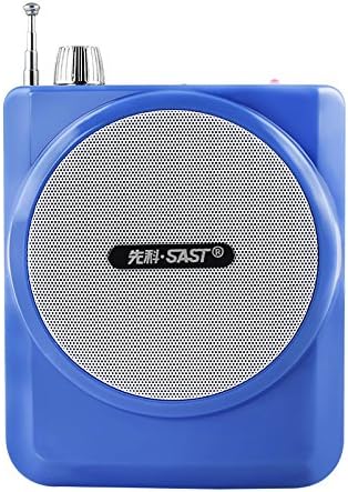 NEWGOOD Usb Microphone Amplifier Wired Portable Voice Amplifier Professional Headset Microphone,MP3 Player,FM Radio (Black)