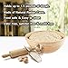 9.8 Inch Banneton Proofing Basket 4-in-1 Set with Bread Lame, Scraper and Liner, Round Brotform Bread Dough Proofing Rattan Bowl, Sourdough Baskets, Rising Crispy Crust Bread Making Shape Loaf Boules