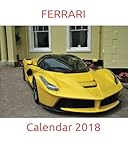 FERRARI Calendar 2018: 2018 Monthly Calendar with USA Holidays, 24 Ferrari Cars, 24 Full Color Photo by Tebo