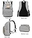 Bluboon Girls School Backpack Set Boys Students Casual Kids Travel School Bookbag Teens Girls Schoolbag (Black White Stripe)