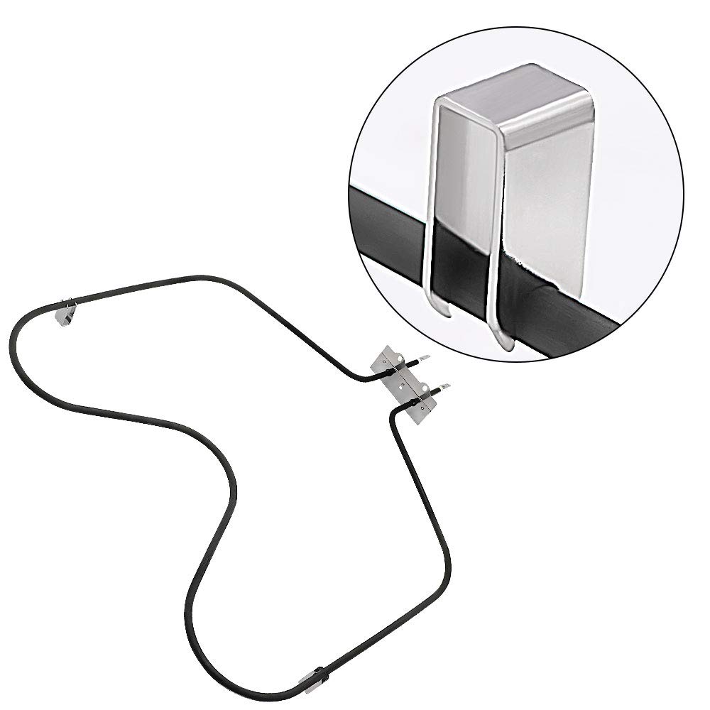 (2025 UPGRADE) WP308180 W10308477 Oven Bake Element Fit for Whirl-pool Oven Heating Element 311470, 313827, 660576, 661170, 14210047, 308180BULK, AP6007578 RF3165XVW0 RF363PXDN0 FEP310BL0 by AMI PARTS