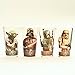 Silver Buffalo SW031P3 Star Wars Boxed Pint Glasses ( 4-Piece Pub Set), 16 oz. Each, Clear