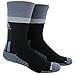 adidas Traxion Premier Football/Baseball Crew Socks, Black/Onix/Light Onix, Medium