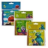 Sesame Street Bath Time Bubble Books -Three Piece Set- Elmo Pretends!, Growing Up Strong!, and What To Wear! 2015
