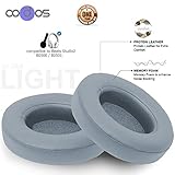 Replacement Earpad cushions For beats by Dr. Dre Studio 2.0 Wired, Studio 2.0 Wireless Over-Ear Headphones (Not For Solo or Studio 1st Gen Headphones) (Grey)