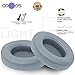 Replacement Earpad cushions For beats by Dr. Dre Studio 2.0 Wired, Studio 2.0 Wireless Over-Ear Headphones (Not For Solo or Studio 1st Gen Headphones) (Grey)