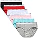 KAYIZU Women's Underwear Super Soft Cotton Hipster Panty Assorted (6-Pack) 5