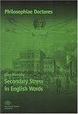 Secondary Stress in English Words, Wenszky, Nora, 963058039X