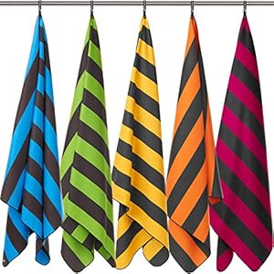 Strandhanddoek XXL 200 x 90 cm – strandlaken 90 x 200, handdoek groot 90 x 200, badlakens groot (Wijnrood – Donkergrijs)