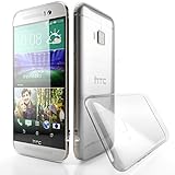 HTC One M9 Case, Dreo® [Crystal Flex] HTC One M9 Clear Case Premium Clear Flexible Soft TPU Material [Scratch Resistant / Anti Yellow-Aging / Slim Easy Grip] - Authentic Retail Packaging - for HTC One M9