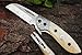 DKC Knives (2 5/18) Sale DKC-113-X DUST Bowl Damascus 4.5' Folded 7.25