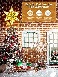 Christmas Decorations, Christmas Tree Topper Star