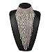 Holylove Statement Necklace for Women Tassel Collar Necklace Set Novelty Jewelry 3 Colors with Gift Box