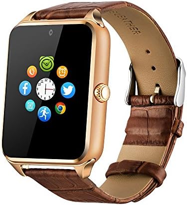 Smart Watch Phone for IOS and Android Smartphones FENGZHAO FZ09(Gold)