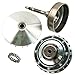maXpeedingrods Clutch Sheave Bearing Carrier for Yamaha YFM Grizzly 660 02-08 Rhino 660 2004-2007