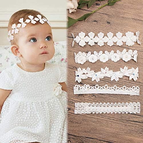 Material Nylon Head Wraps Whaleap Pack Baby Girl Headbands And