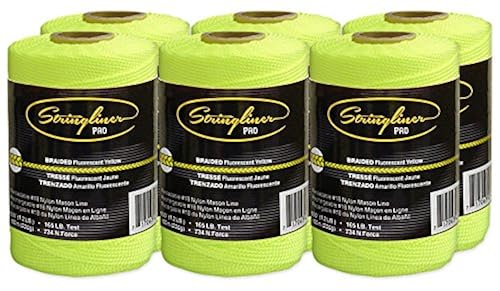 Stringliner Braided Mason Line Replacement Roll Contractor Pack 500 ...