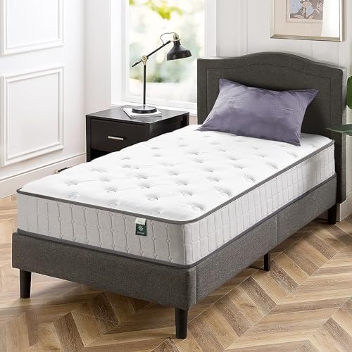 ZINUS 10 Inch Comfort Support Cooling Gel Hybrid Mattress, Tight Top