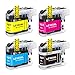 E-Z Ink Compatible Ink Cartridge Replacement for Brother LC-103XL High Yield (1 Black, 1 Cyan, 1 Magenta, 1 Yellow) 4 Pack