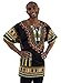 King-Sized Traditional Print Unisex Dashiki Top - Up to 68