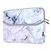 Neoprene Laptop Sleeve Compatible with MacBook Air 13 Inch A1932 2018, Sleeve for MacBook Pro 13 Inch A1706 A1708 A1989 and 12.9 inch Ipad Pro Cover Zipper Case Bag(Marble #15)