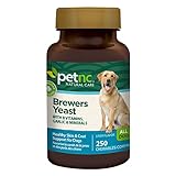PetNC Natural Care Brewers Yeast Chewables for Dogs, 250 Count