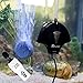AsiaPPump Aquarium Air Pump Quietest Energy Saving 1-1.5W 24-40 Gallon Fish Tank Oxygen Aerator Pump (Black Fish)