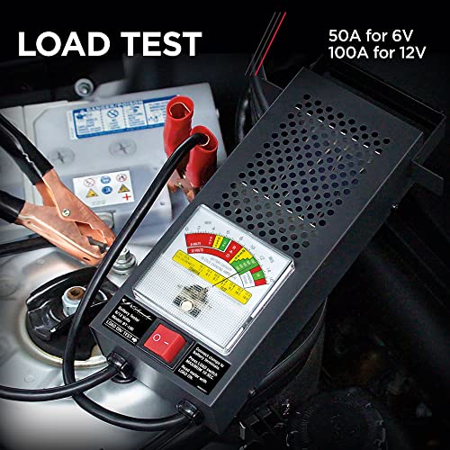 Schumacher BT100 Battery Load Tester and Voltmeter 100 Amp Pricepulse