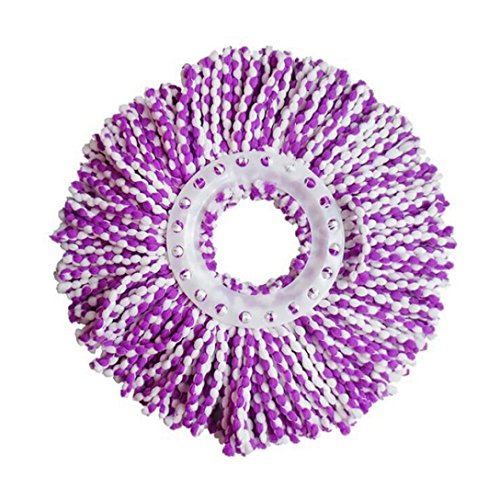 image for Mop Head,Han Shi Replacement 360 Rotating Head Easy Magic Microfiber S