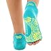 Ellaste Open Toe Yoga Socks – Non Slip Half Toe Sock Anti Skid Grip Yoga Pilates Barre Women Girl (Aqua, Small/Medium (Women 5.5-8.5 / Men 4.5-7.5))