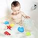 Newisland Beach Toys Set, 18 Piece Sand Toys with Series Sand Mold Kits, Bucket, Shovel, Water Can, Rake & Reusable Zippered Bag