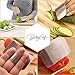 Daddy chef Stainless steel Finger guard knife cutting protector Hand Kitchen Safe slice tool for Chef - Cooking Avoid Hurting When Slicing and chopping