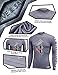 Rash Guard Long Sleeve , DIVE & SAIL Quick Drying UPF 50+ UV Shirt Couples Matching Shirts Swimwear for Men Women