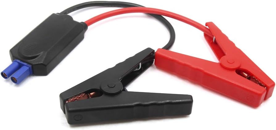 Amazon Uxcell カージャンプクランプ プラスチック製 ブラック ジャンプ緊急ケーブル バッテリーワニ口クリップ ジャンプスターター 車 バイク