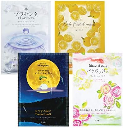 Amazon フェイスマスク4種類 100枚セット フィード フェイスパック 通販