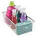 iDesign Forma Cabinet Binz Organizer for Kitchen Cabinets, Pantry, and Bathroom - Satin