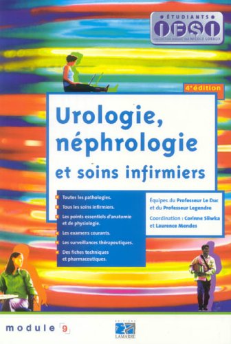 Urologie, néphrologie et soins infirmiers