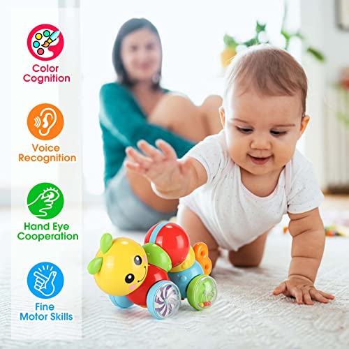 AINOI Baby Toys 6 to 1218 Months Push & Pull Crawling Toddler Infant