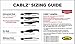 Cablz Zipz XL Adjustable Eyewear Retainer | Adjustable, Lightweight, Low Profile, Off-The-Neck Eyewear Retainer Strap | Black | 12