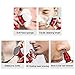 Electric Razor for Men 5 in 1 Grooming Kit Beard Trimmer Nose Hair Trimmer Facial Cleaning Cordless Waterproof USB Charging