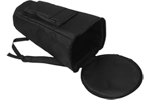 PRETYZOOM 12-inch Waterproof Padded African Djembe Drum Bag Backpack with Shockproof Protection and Adjustable