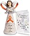 Pavilion Gift Company 82390 Ribbon Awareness Angel Figurine, 5