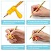 Pencil Grips,Firesara Silicone Ergonomic Writing Aid Dolphin and Handle Style Pencils Training Grip Holder for Kids Students Kindergarten Adults Right Handed The Aged Disabled Hands (9pcs)