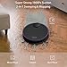 360 Robot Vacuum and Mop Cleaner, Works with Alexa, Intelligent Cleaning with 1800Pa Super Power Suction, Laser Navigating, Multi-Map Management, Up to 110Min for Pet Hair, Carpet and Hard Floor BLACKthumb 1