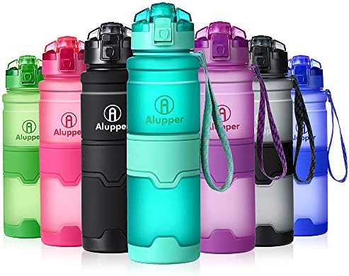 Water Bottle- Tritan Bottles For Kids/Adult- Leak Proof, Eco-friendly Portable Sports Bottles With Filter, Flip Top Lid, Pop Opens With 1-Click - Reusable,BPA-Free