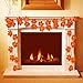 4 Packs Fall Decor Maple Leaves Lighted Garland Home Decorations - Thanksgiving String Lights 39.37Ft/100LED Autumn Halloween Party Ornament ( Batteries Not Included)